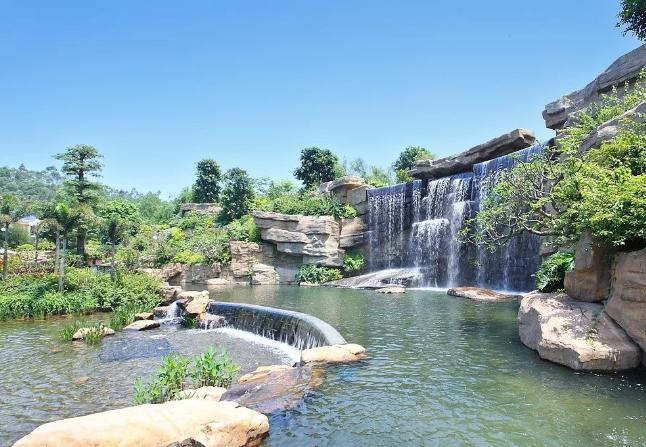 落水景观，为园林注入灵动之美